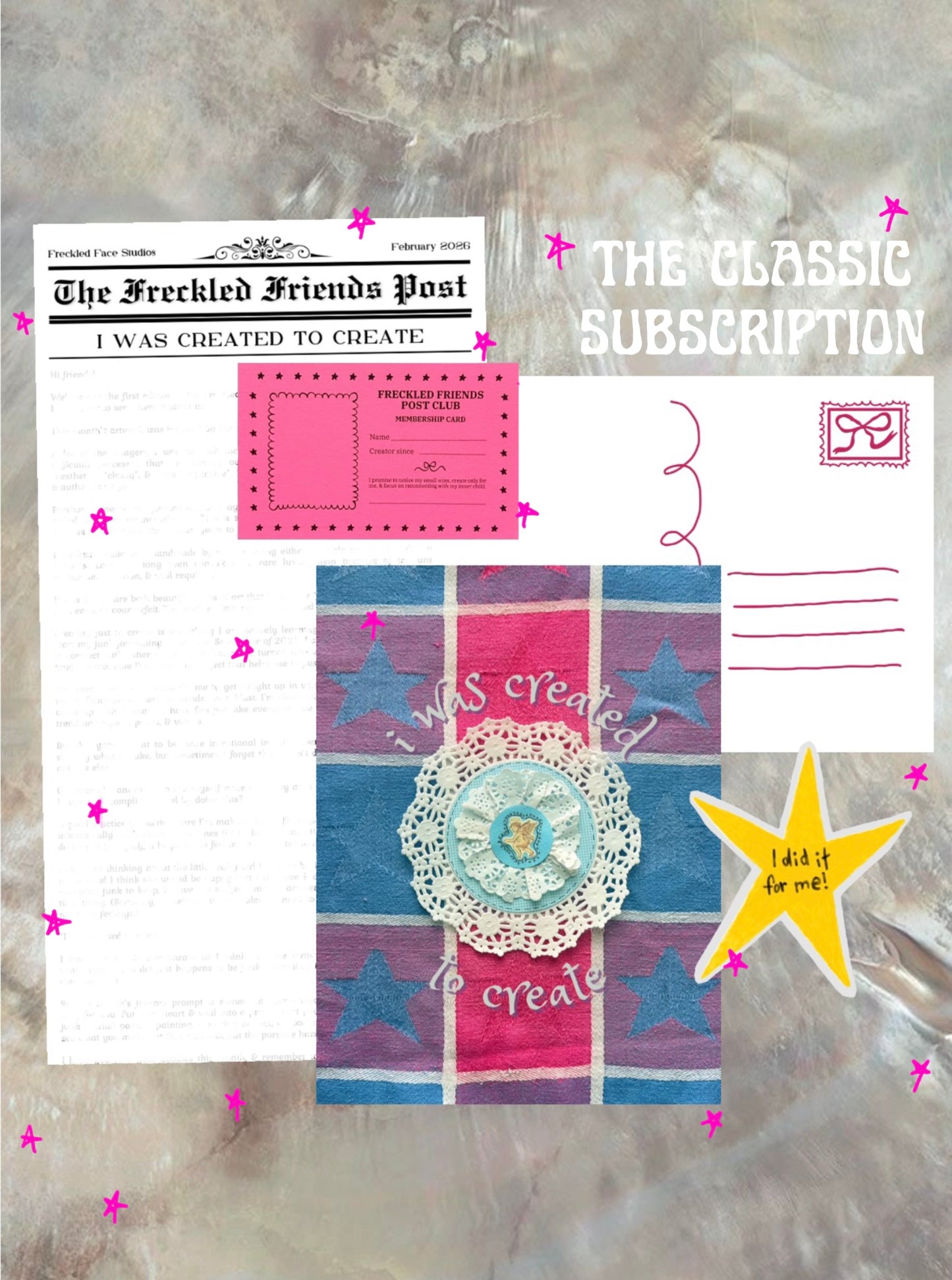 Freckled Friends Post Club - Classic