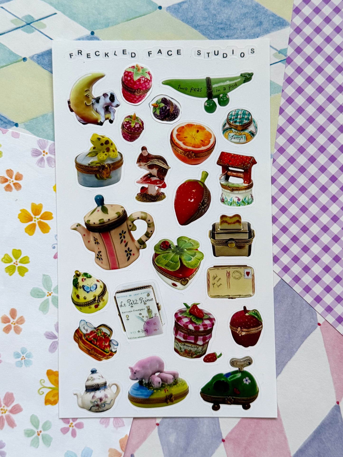 Trinket Trove Sticker Sheet