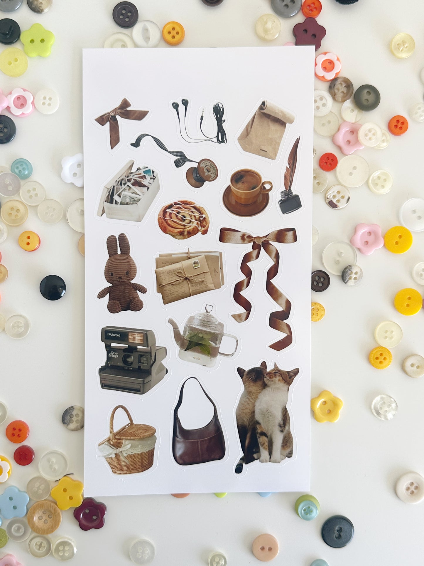 Cozy Coffeehouse Sticker Sheet