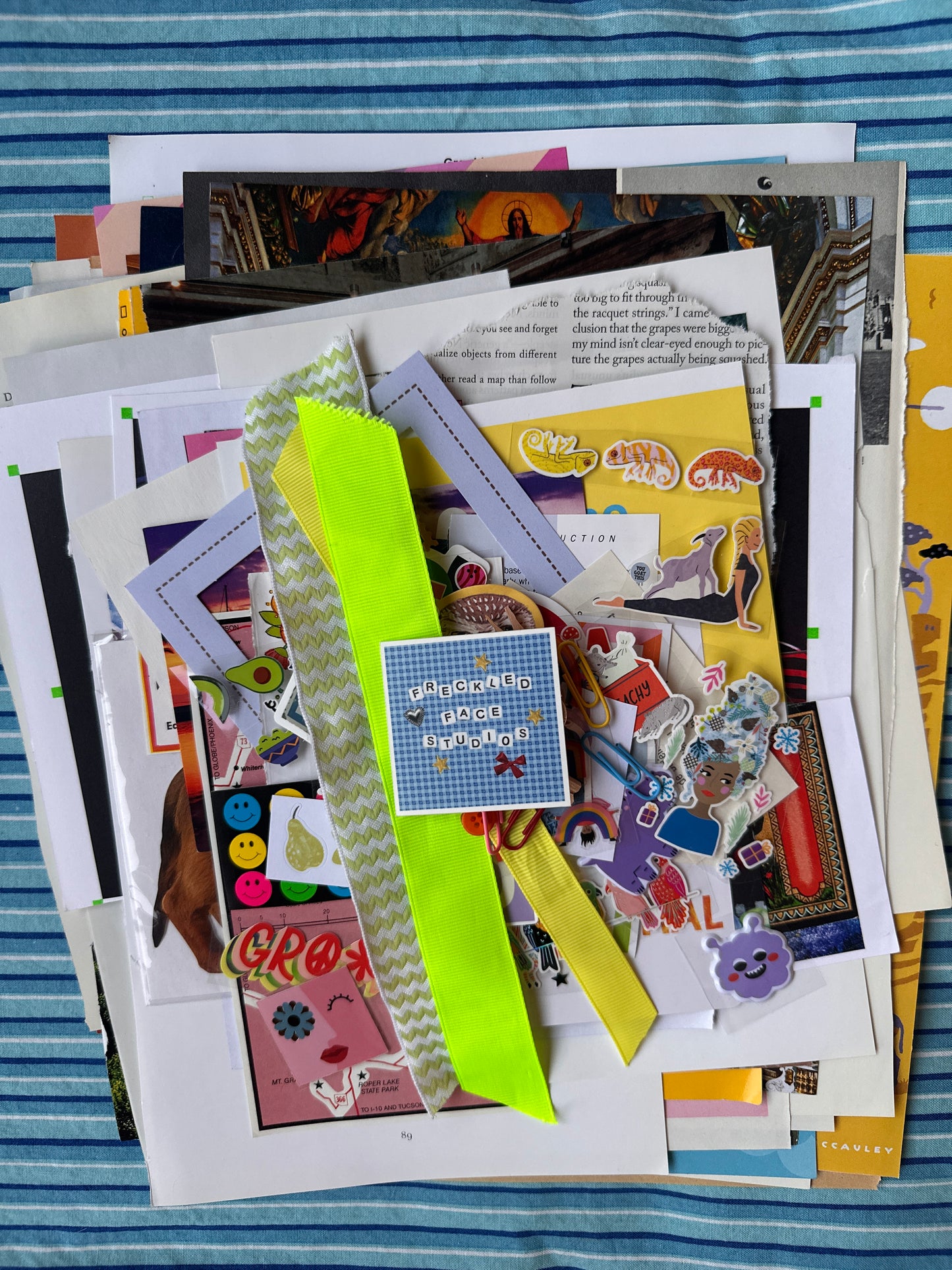 Custom Art Journal Bundle - 100 pc