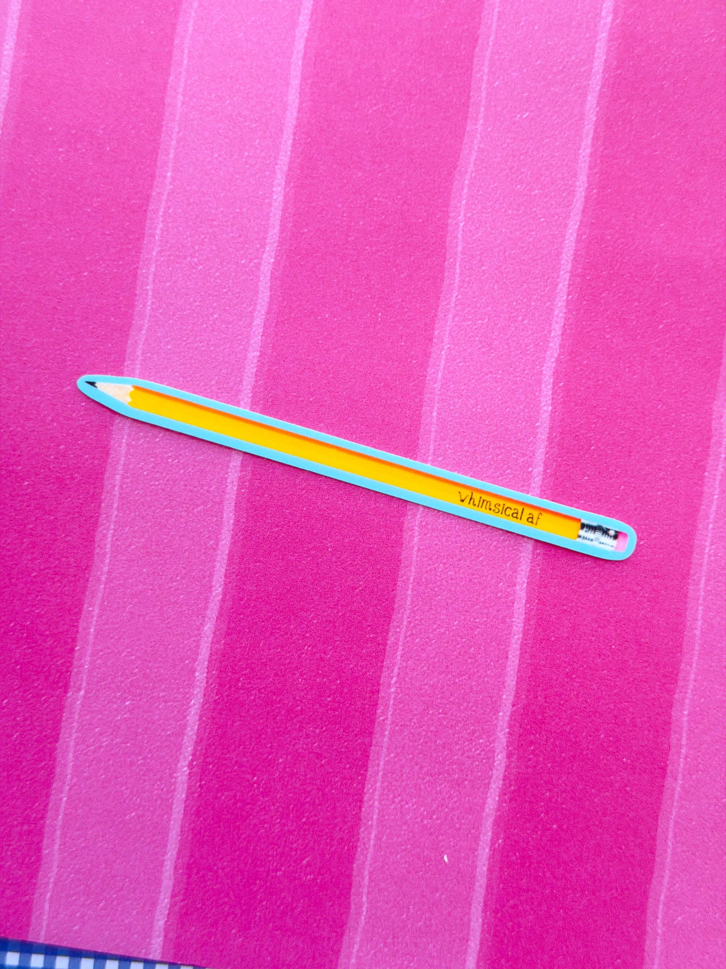 Whimsical AF Pencil Sticker