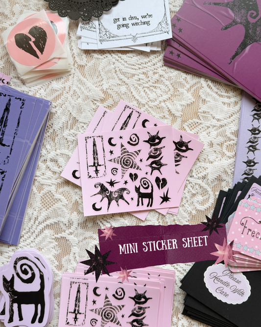 October Mini Sticker Sheet