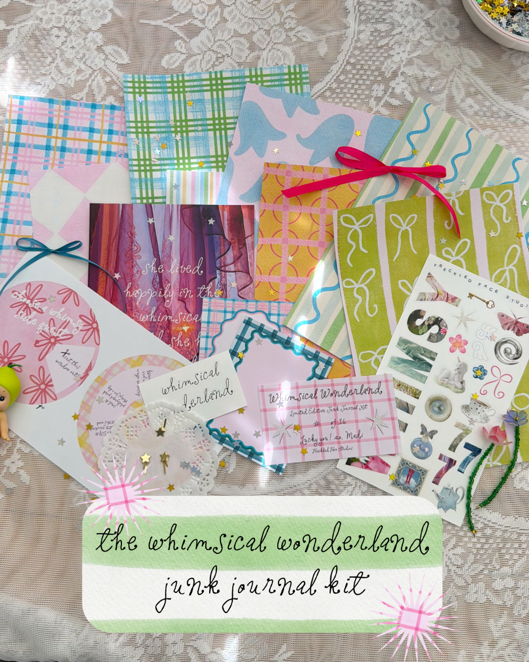 Whimsical Wonderland Junk Journal Kit