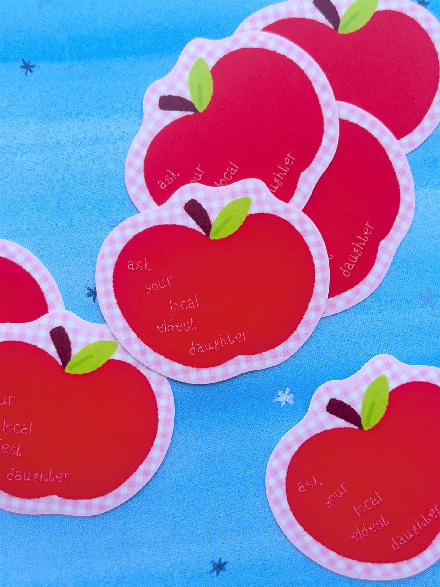 Eldest Daughter Apple Sticker