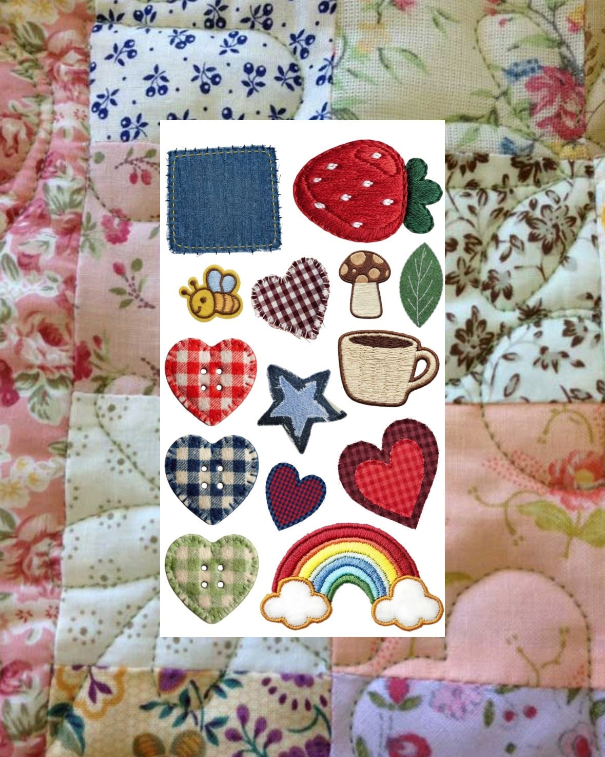Patchwork Sticker Sheet