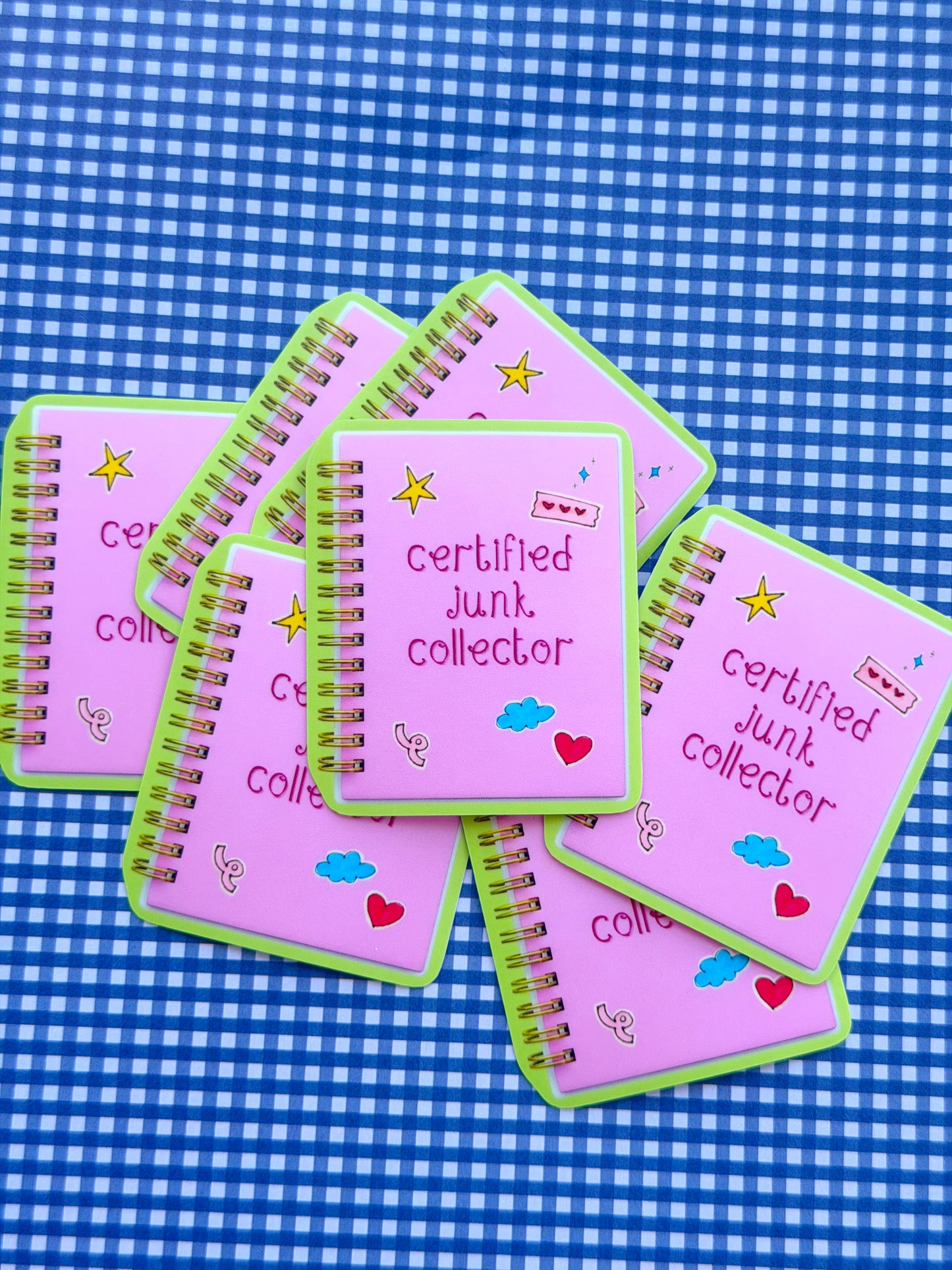 Certified Junk Collector Sticker