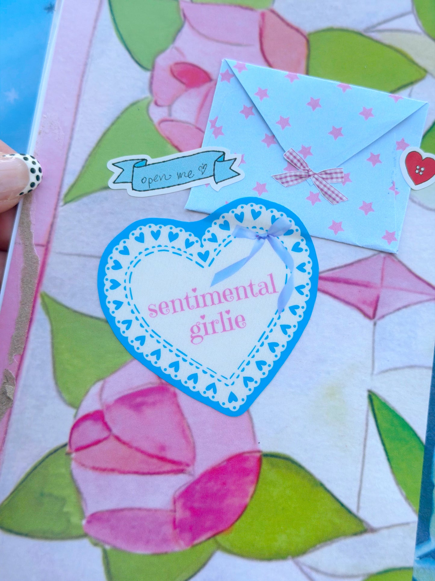 Sentimental Girlie Sticker