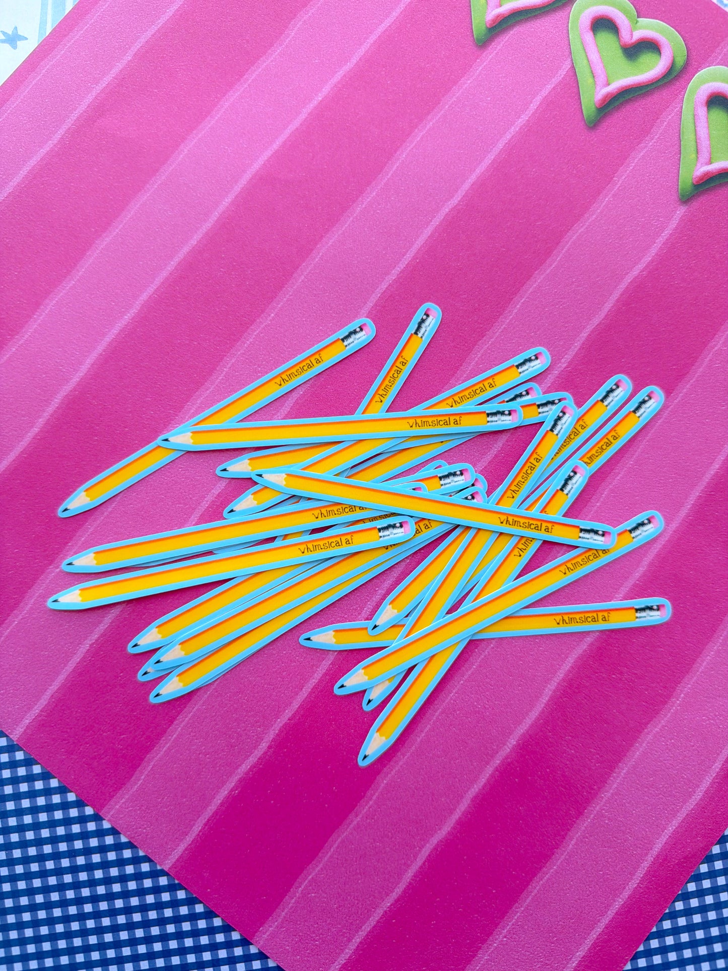 Whimsical AF Pencil Sticker