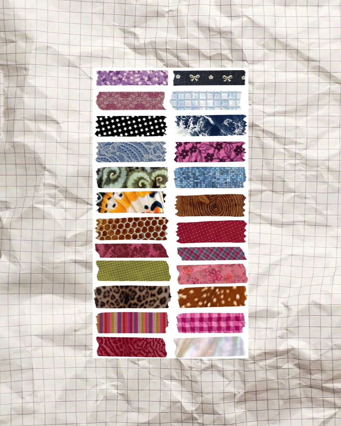 Washi Sticker Sheet