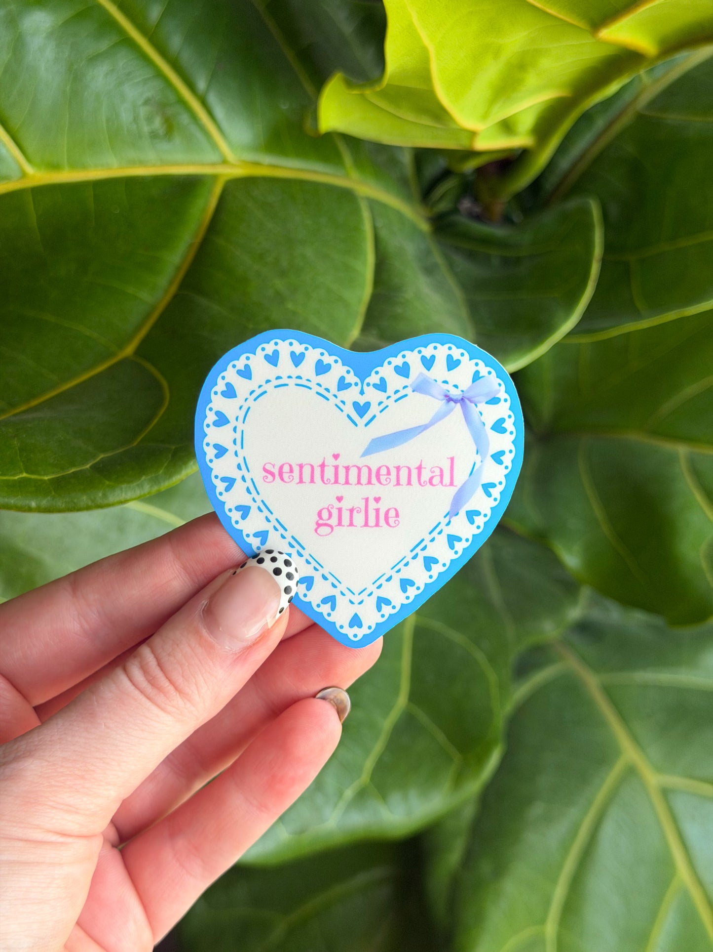 Sentimental Girlie Sticker