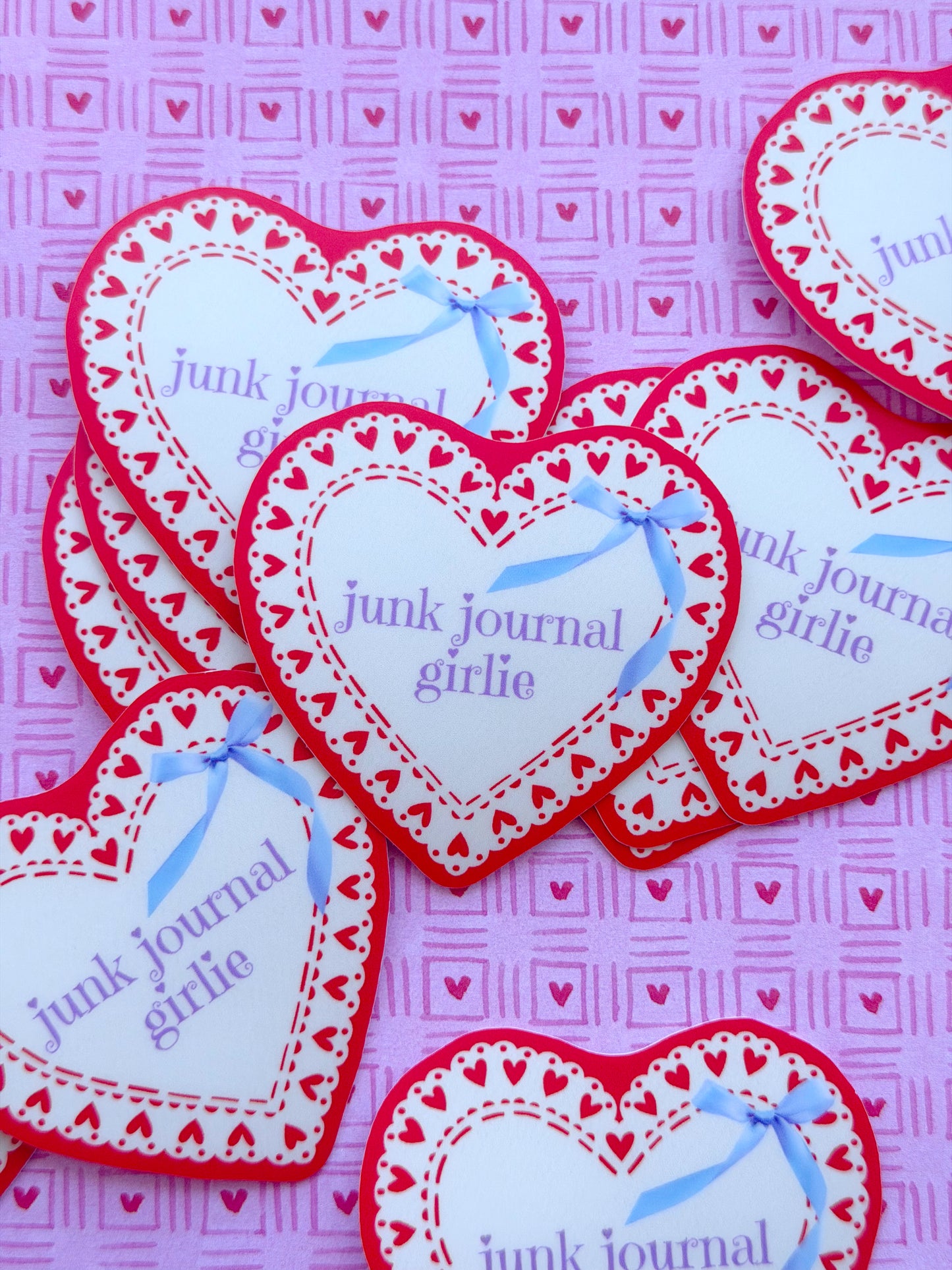 Junk Journal Girlie Sticker