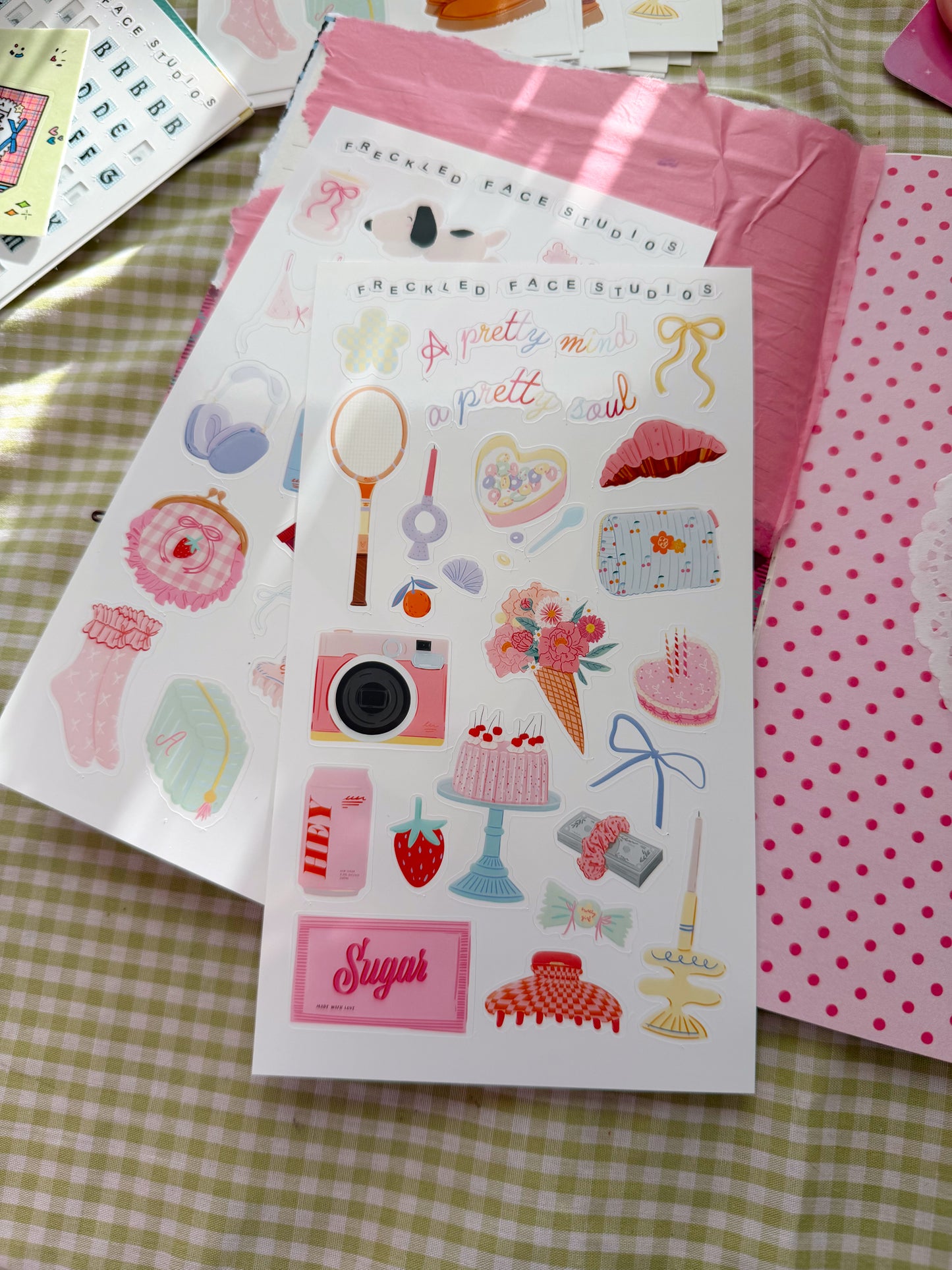 Girly Pop Sticker Sheet