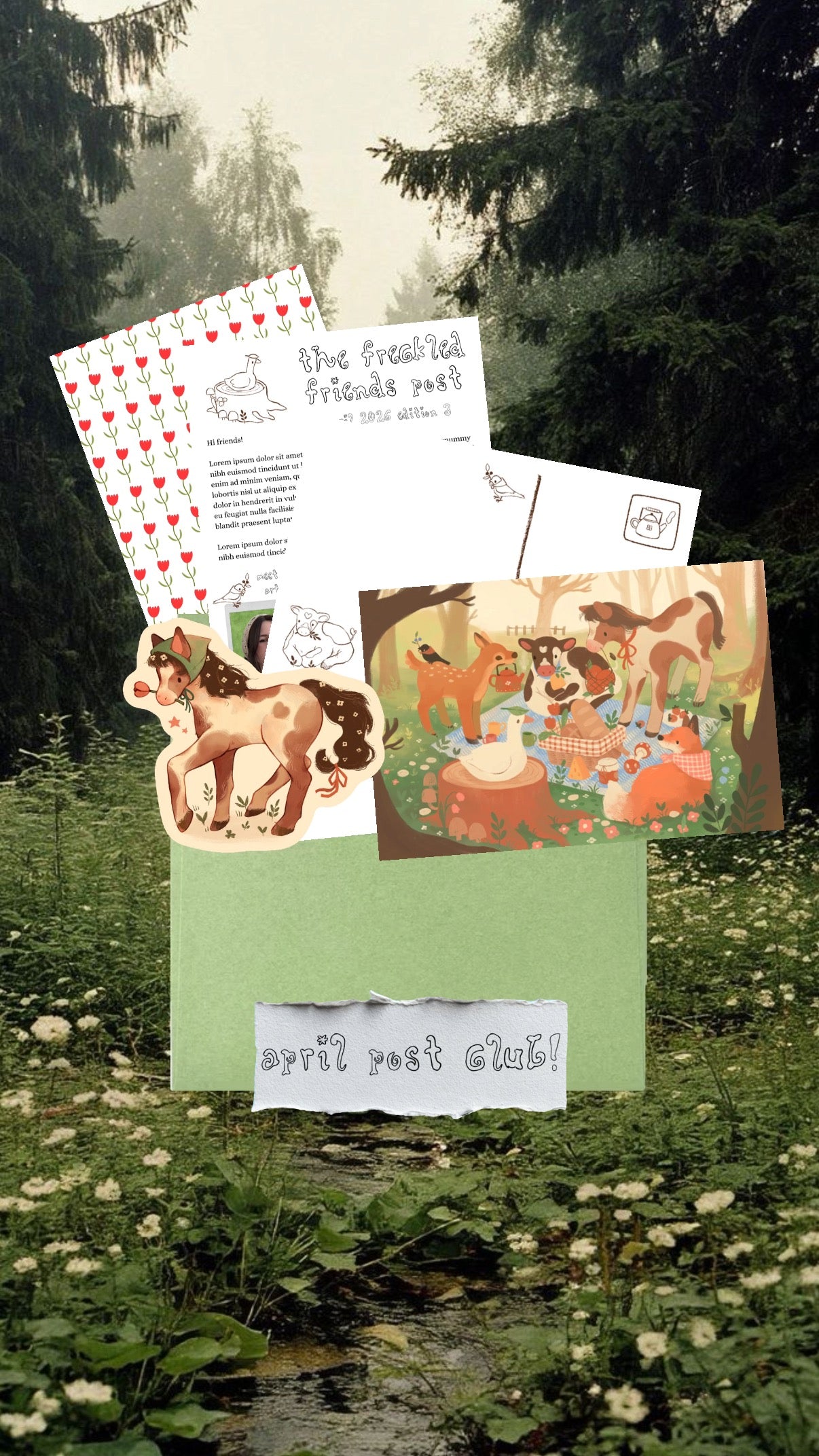 Freckled Friends Post Club - Classic