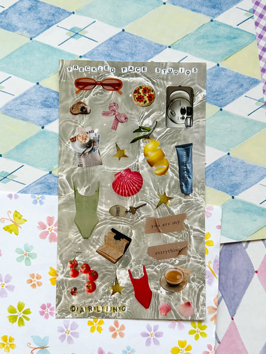 Amalfi Coast Sticker Sheet