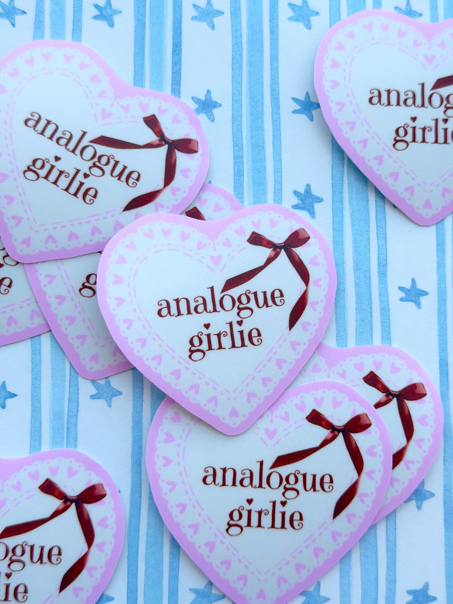 Analogue Girlie Sticker